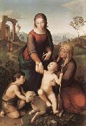johan, Maria und Elisabeth mit dem Jesus